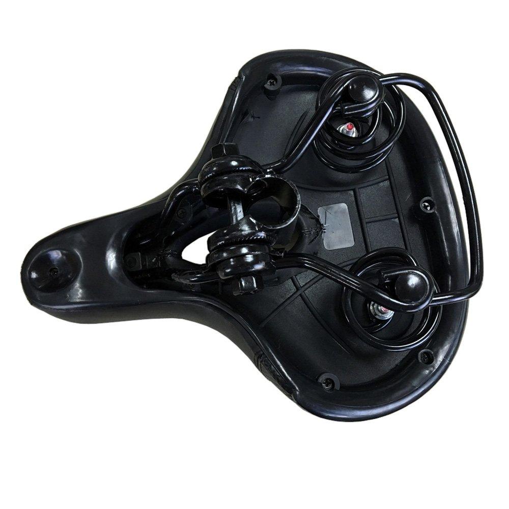 Poilee Bicycle Saddle Soft Ergonomic Prostate Saddle A012 - Comfortable, Shock-Absorbing, Perforated, Saddle, Wide, Thick, Design,