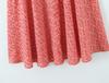 Women's Summer 2026 Floral Halter V-Neck Slimming Long Red Dress