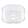 Zhitai Cartoon Rabbit Shell for AirPods Pro: 2nd/3rd Gen Wireless Bluetooth Headset Cover with Lanyard