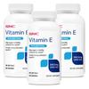 GNC Vitamin E 400IU 180 Tablets X 3 Pcs