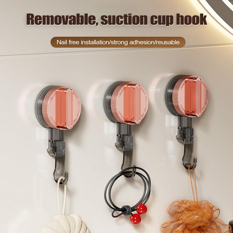 Suction Cup Hooks Suction Cup Hooks For Shower Heavy Duty Removable Holder No Damage Towel Hanger For Tile Mirror Kitchen