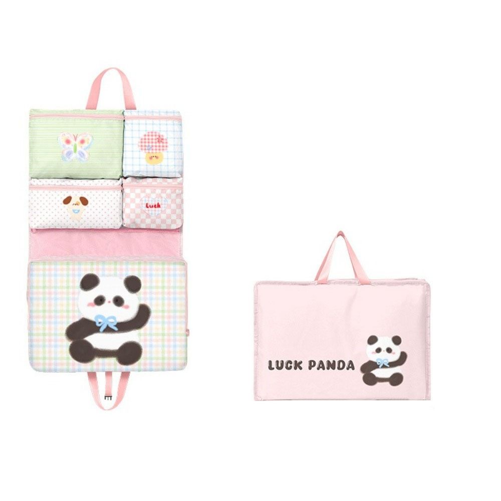 Foldable Design 7in1 Travel Handbag Washable Clothes Packing Cube  Clothing Organizer