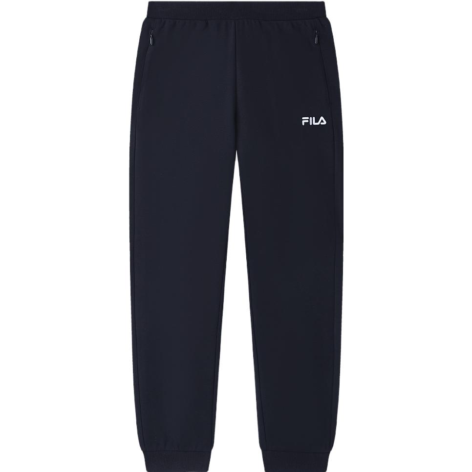 

FILA 2023 Новые теннисные повседневные трикотажные длинные брюки женские низы черного цвета F11W339606FNV L