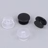 100Pcs Plastic Buckles Ornaments For Shoes Accessories Diy Shoes Buttons Lightweight Buckles Black Clear Buckles Findings