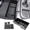 Front Center Console Organizer Hanging Storage Box Tray for -2025 Chevrolet Silverado/Sierra 2500HD 3500HD Cup Holder Box