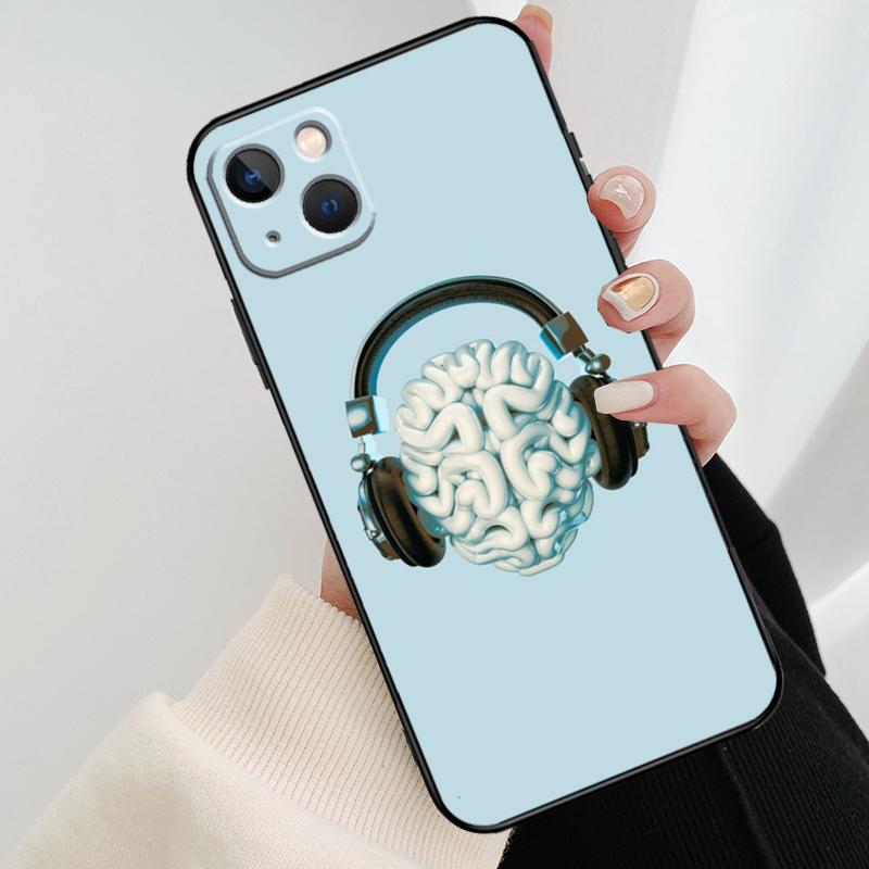 Human Heart Anatomy Phone Case For iPhone 17 Pro Max 14 13 12 11 15 16 Pro Max mini 16 15 Plus 16e 17 Air Cover