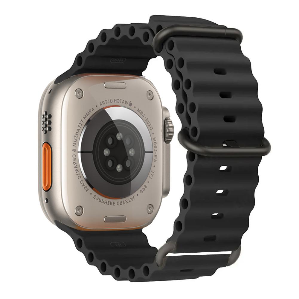 Ocean Band for Watch Ultra 3 Series 11 10 9 7 8 6 SE 49mm 45mm 46mm 42mm 44mm 40 41 Silicone Bracelet Correa iWatch Strap