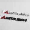 Auto Dekor Aufkleber Hinterer Stoßfänger Emblem Kofferraum Logo Aufkleber Für Mitsubishi Ralliart Lancer Colt Outlander ASX Pajero EX LANCER Cross