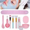 12pcs Household Facial Mask DIY Tool Kit Spoon Bowl Brush Stick Spray Bottle Makeup Tool