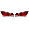 1 Pair Car LED Tail Lights Left Right Dynamic Turn Signal Rear Brake Lamps Fit For IS250 IS350 XE20 2006 to 2013