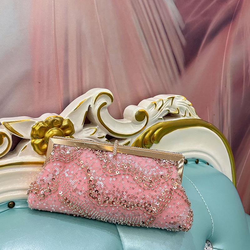

Women Sequined Evening Bags Rhinestons Diamond Chain Shoulder Crossbody Bags Party Wedding Dinner Bags Ladies Clutch