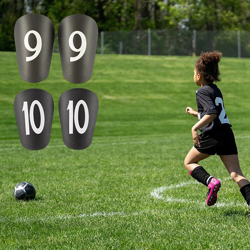 Wear-Resistant Shock Absorbing Football Shin Pads Mini Shin Guards Soccer Shin Guards Anti Slip For Men Women Kids Boys Girl