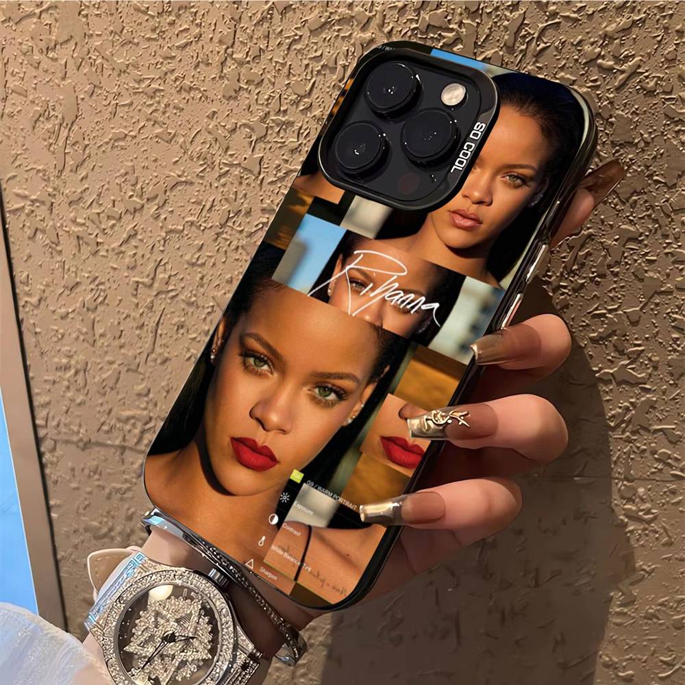 

Чехол для телефона певицы R-Rihanna Чехол для телефона для iPhone 14 16 15 11 12 13 Pro Max Mini Plus Ударопрочный чехол iPhone13
