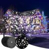 USB Christmas Projector Lights Outdoor Ambient Lighting Christmas Decorations Holiday Light  LED Snowflake Projector Rotating