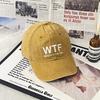 Printed Vintage Washed Baseball Cap, For Men  Women Gender Neutral Sun Hat For Outdoor Hiking And Daily Travel, Simple Portable Adjustable Baseball