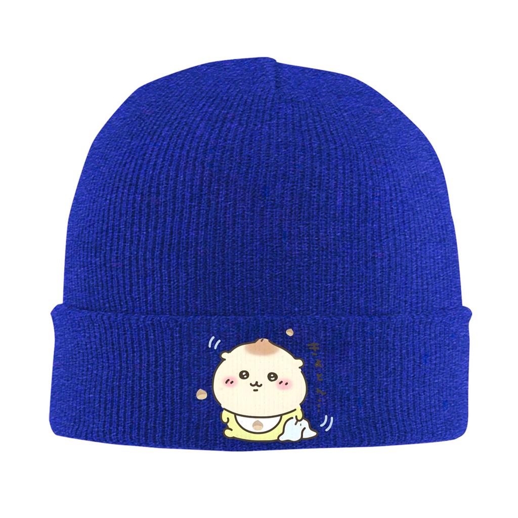 Chiikawas Absolute Chiinema Hats Autumn Winter Beanie Warm  Caps Unisex Acrylic Knitted Caps