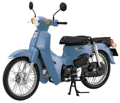 Fujimi Models NEXT Serie Honda Super Cub 110 Street 1/12 Nr.1 EX-6 (Bonnie Blue) 12NX-1 EX-6
