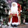 ABXMAS New Year 2024 Christmas Decorations For Home 45cm Santa Claus Doll Children Gifts Christmas Xmas Tree  Ornaments Navidad