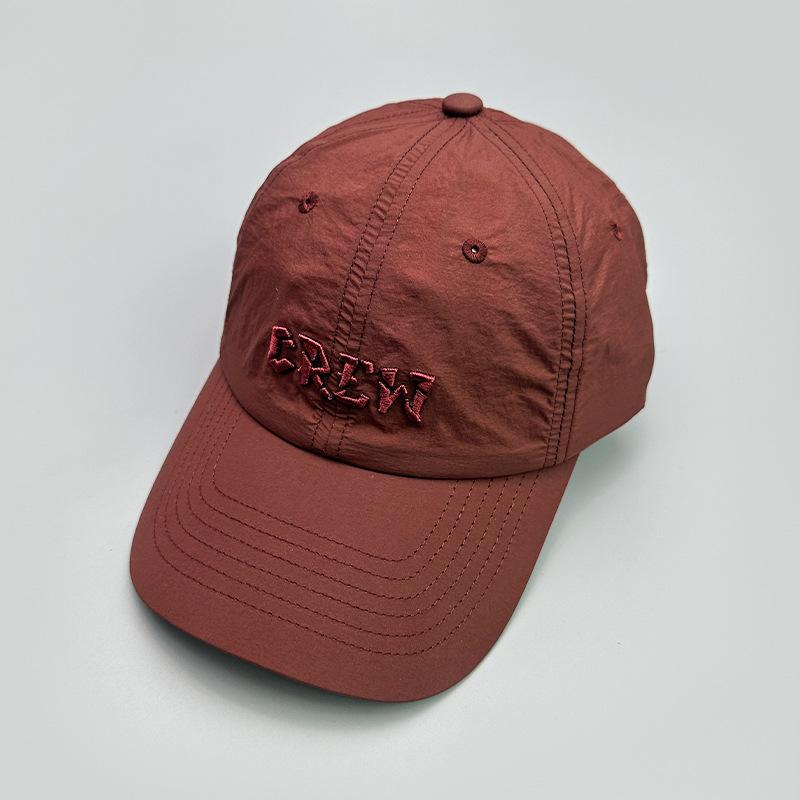 Quick-Drying Street Embroidery Alphabet Baseball Cap Men'S And Women'S Sports Trendy Version Sunshade Breathable Cap
