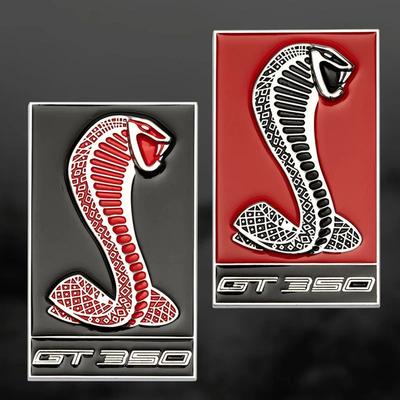 1Pc Metal Car Body Emblem Rear Trunk Badge Sticker for GT350 Shelby Fiesta Focus Mondeo Kuga Ranger Mustang F150 Taurus