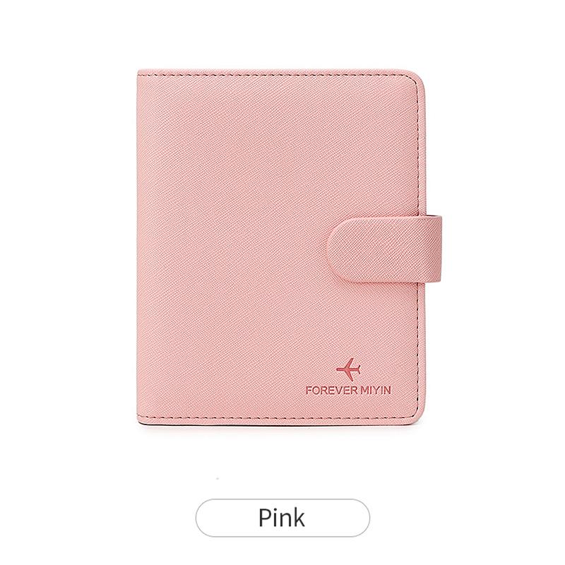 Multi functional RFID shielded passport holder PU leather ID card bank card passport bag wallet travel accessories unisex