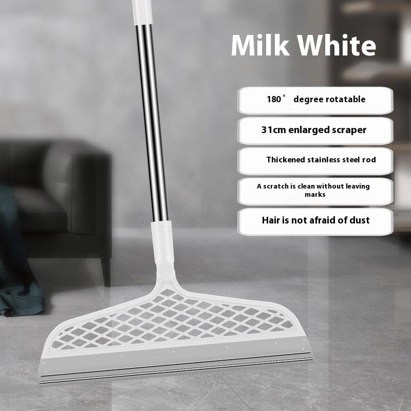 Çıkarılabilir başlıklı ekstra uzun sihirli süpürge, saçları ve tozu etkili bir şekilde temizler. Sert zeminler ve halılar için uygundur