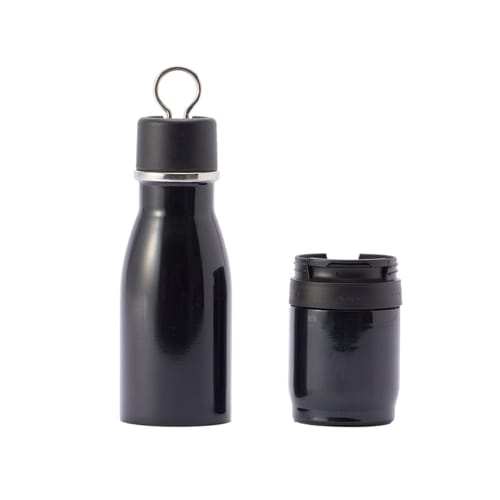 GU-02 Join Vacuum Insulated Bottle 300ml + Tumbler 200ml Stainless Steel Water Bottle My Bottle Connect Bottle Large Capacity 500ml