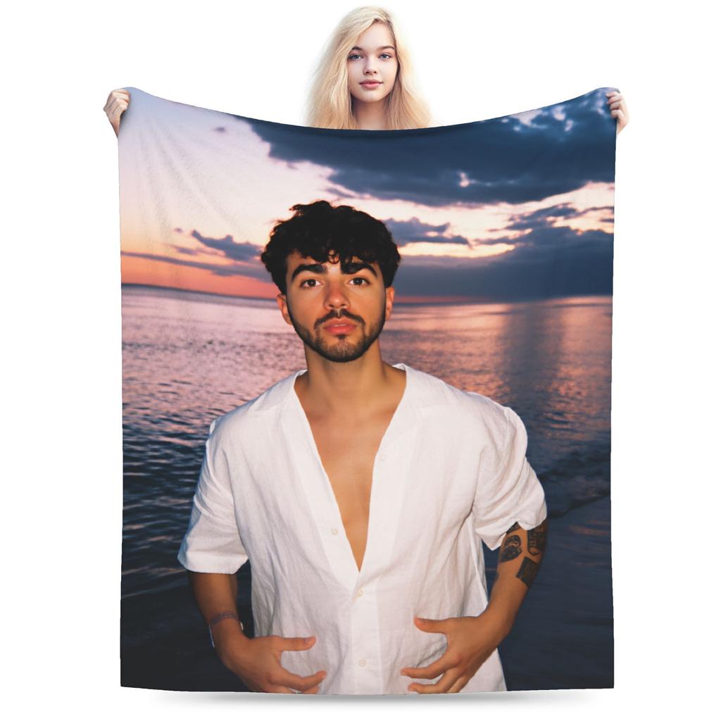 Fede V-Vigevani Soft Warm Blanket Club Misterios Boy Girl Plush Throw Blanket Funny Couch Bed Flannel Bedspread Sofa Bed Cover