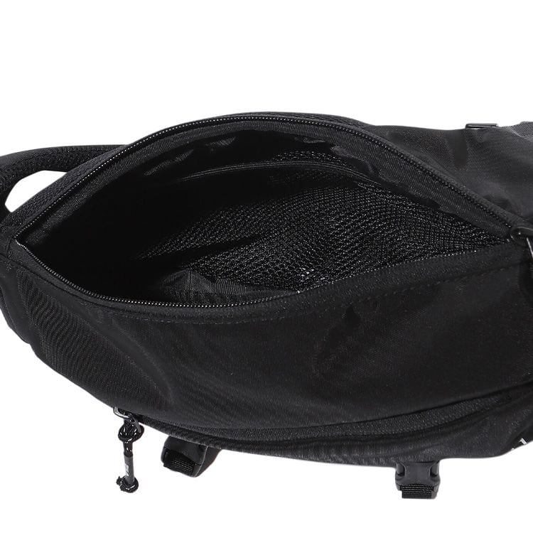 Fila Nylon Shoulder Bag, Crossbody Bag, Sling Bag Unisex Black FS3BCF6325XBLK