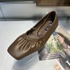 Fashion Fashion Shallow Ladies Mary Janes Flats Shoes Soft Female Square Toe Footwear Slip On Women Ballet Flats Shoes 2025 New