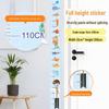 Children's Room 2m Self-Adhesive Height Chart Stickers - Cartoon Design for Baby Measurement & Wall Decoration