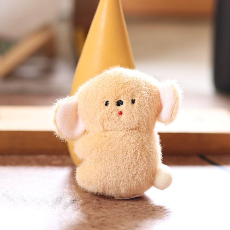 Cute Koala Keychain Plush Toy With Pp Cotton Filling For Bag Decor And Gifts