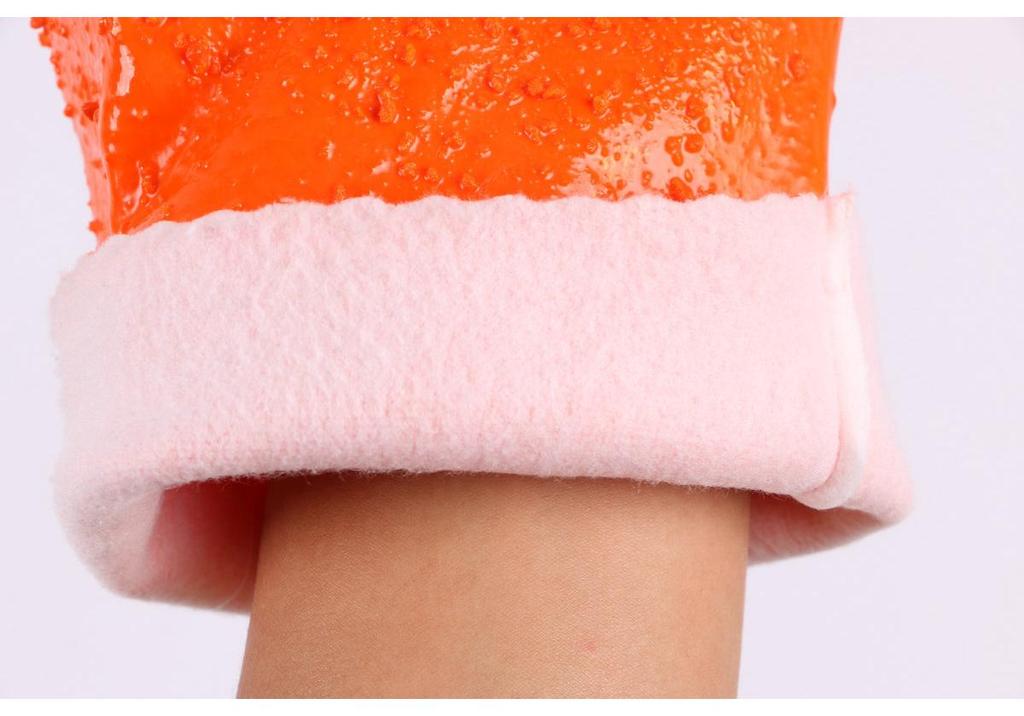 East Asia 807 Anti-Slip PVC Gel Cotton Lined Latex Dip Work Gloves