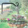 Metal Wall Hooks, Indoor And Outdoor Potted Wall Hooks, Building Garden Decorative Light Hooks