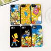 Sfondo S-Simpsons Bart Cover per Telefono Custodia Morbida per Samsung Galaxy S22 S21 S20 FE Ultra Plus A07 A17 A15 A16 A25 A57 A37 Cover