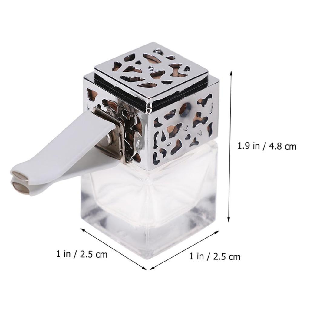Iplusmile 3pcs Bottle Car Bottle Scent Car Aroma Clip Rotatable