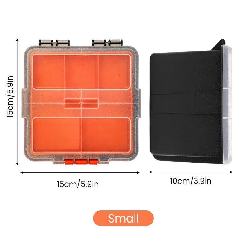 

Ящик для хранения инструментов AIRAJ Многофункциональный, разных размеров, большой вместимости, утолщенный, прочный, классифицируемый пластиковый ящик для инструментов