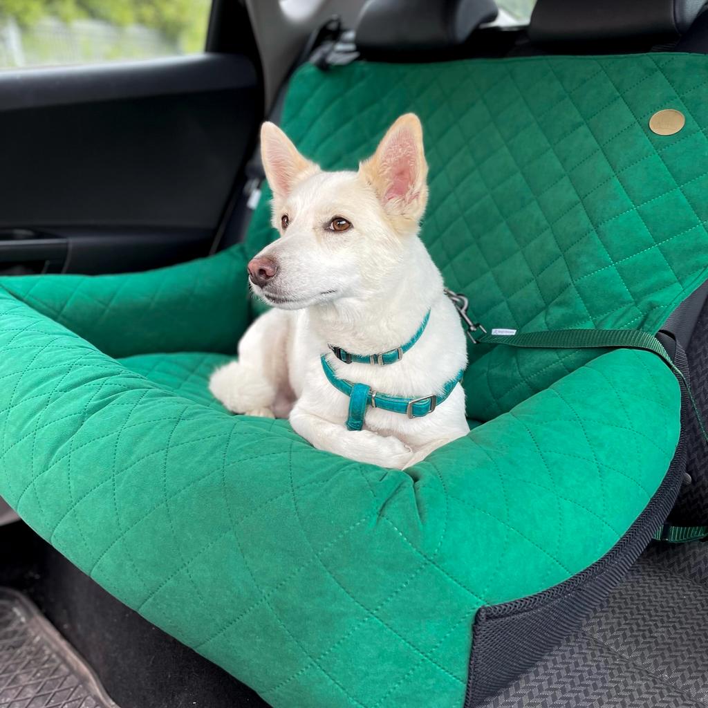 Large Dog Car Seat XL Beige
