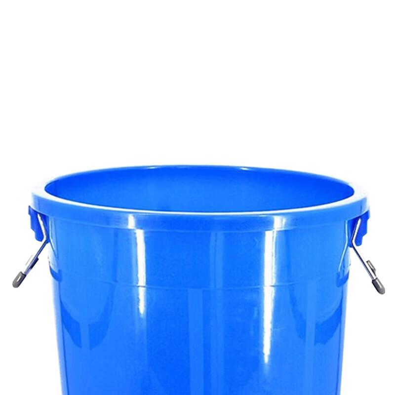 ManSou Large Thickened Round Plastic Storage Bucket