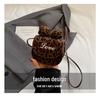 Leopard Print Cute Bow Princess Crossbody Bag for Girls - Mini Square Shoulder Bag Accessory