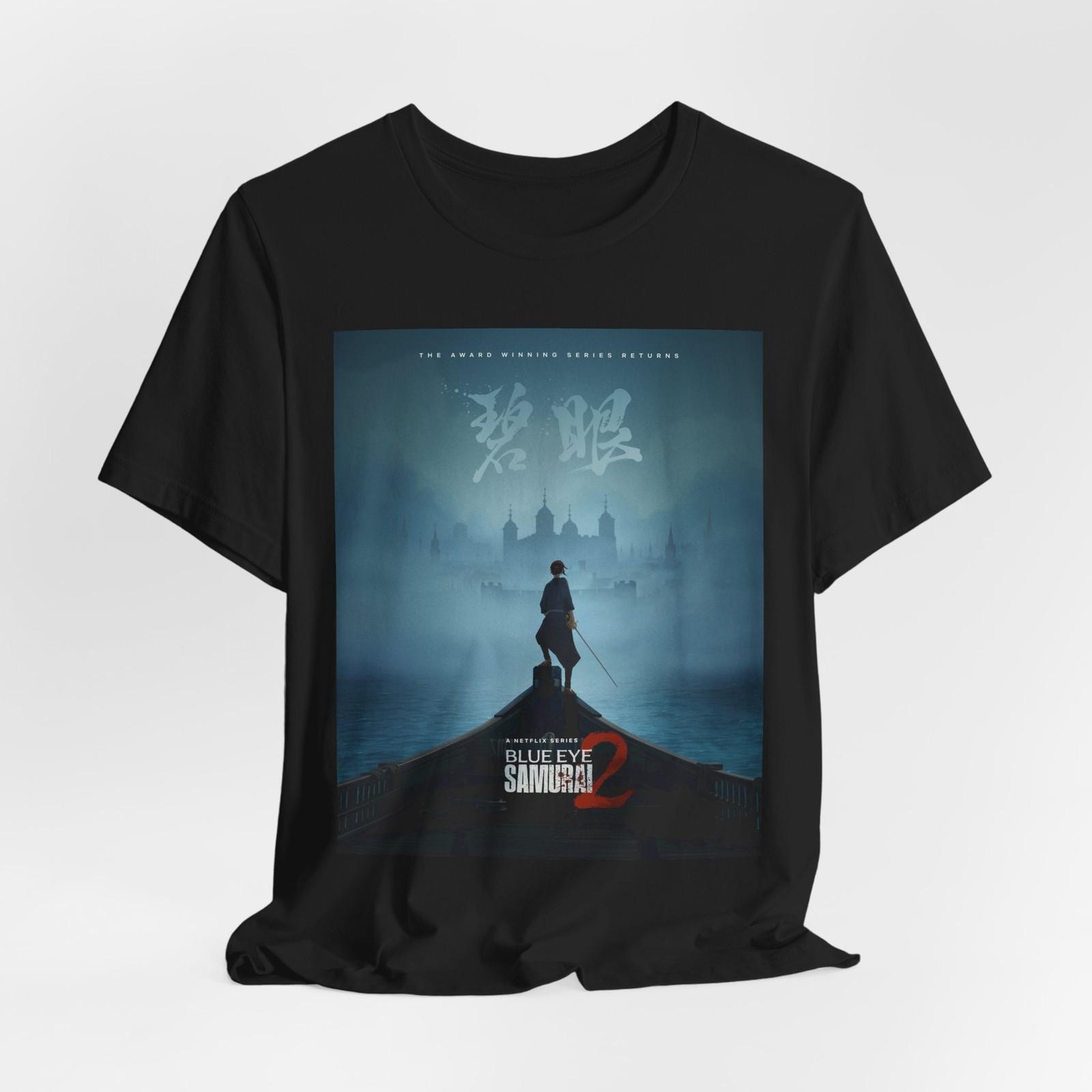 Blue Eye Samurai Tee  Stylish Unisex Graphic Shirt with Samurai Heritage Design Unisex T-Shirt M