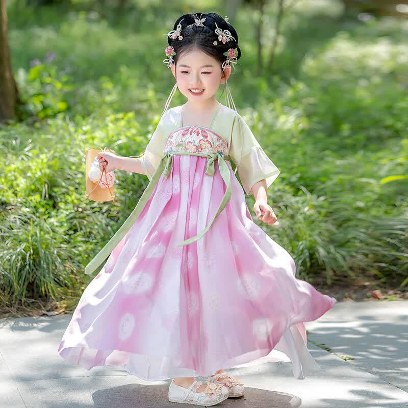 Girls  Traditional Chinese Hanfu Dress 150