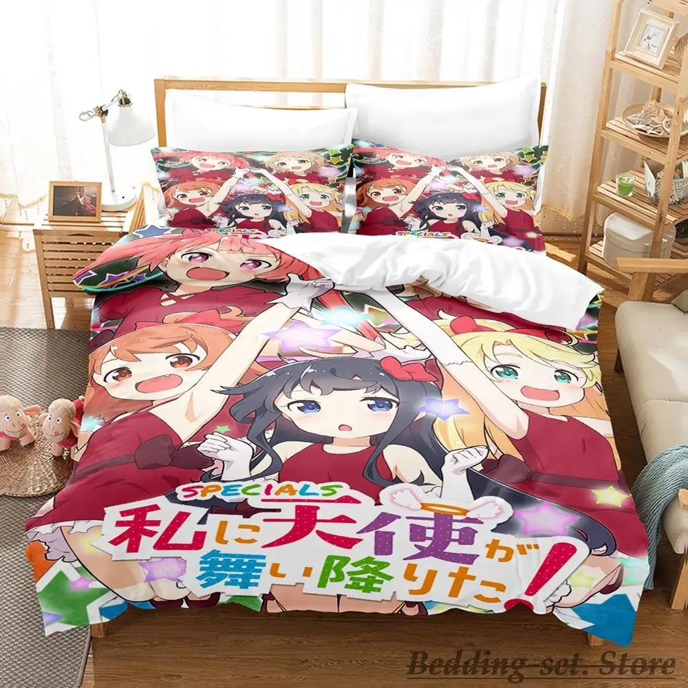 Wataten! An Angel Flew Down to Me Bedding Set Single Twin Full Queen King Size Bed Set Adult Kid Bedroom Duvetcover Sets
