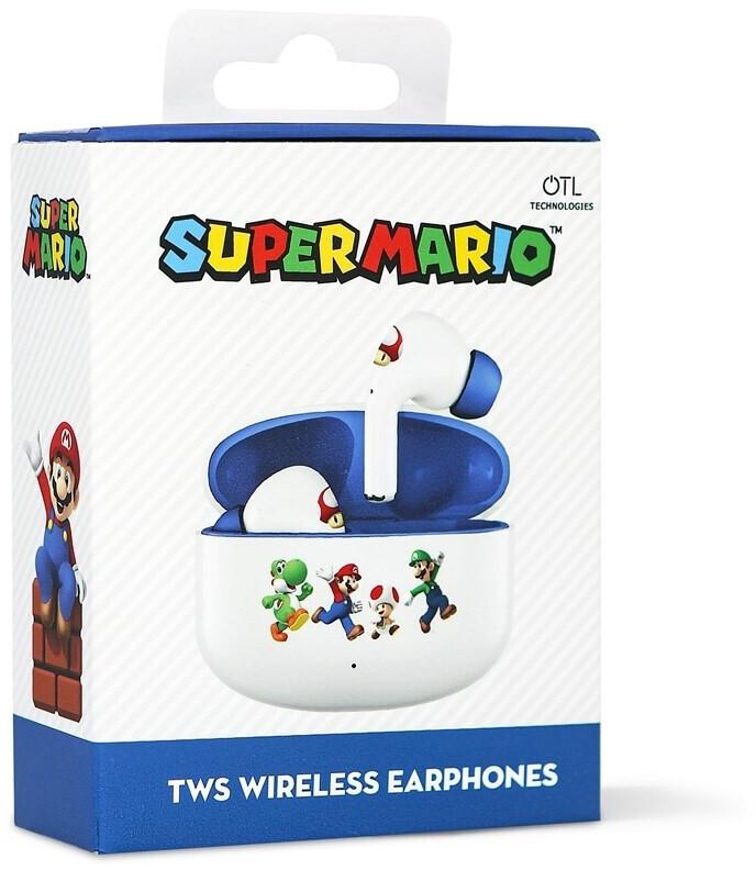 Наушники OTL Mario Friends Core TWS бежевый/белый