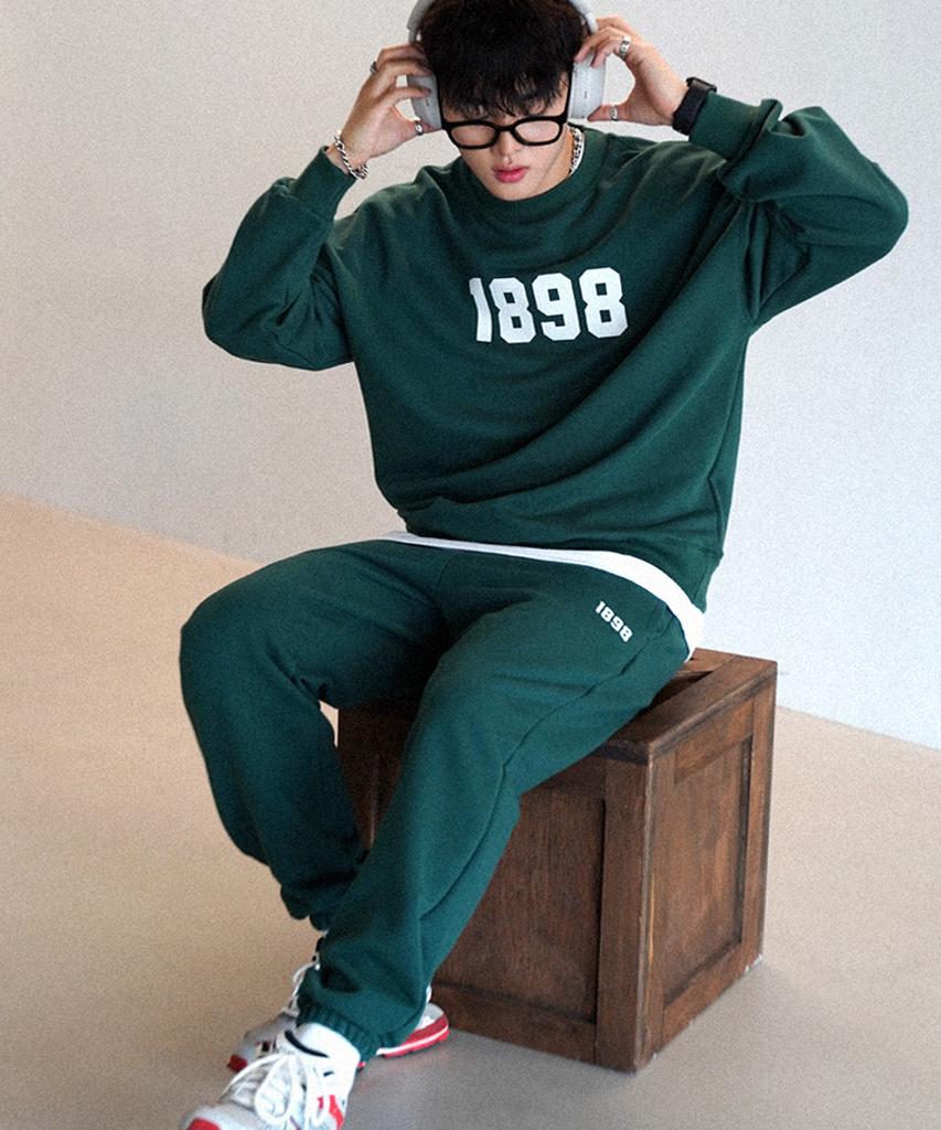 Deomail 1898 Garments Sweat Pants[Green]
