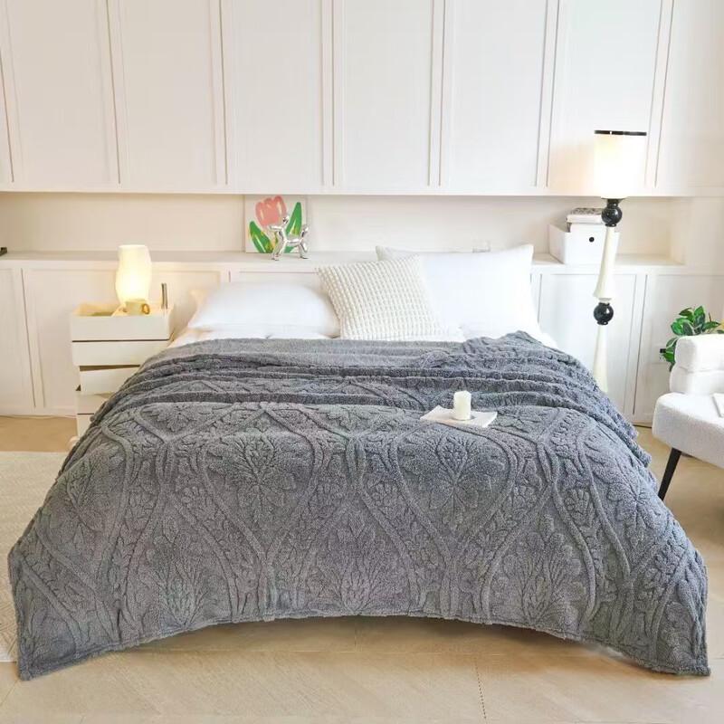 LISM Tufted Fleece Multifunctional Blanket