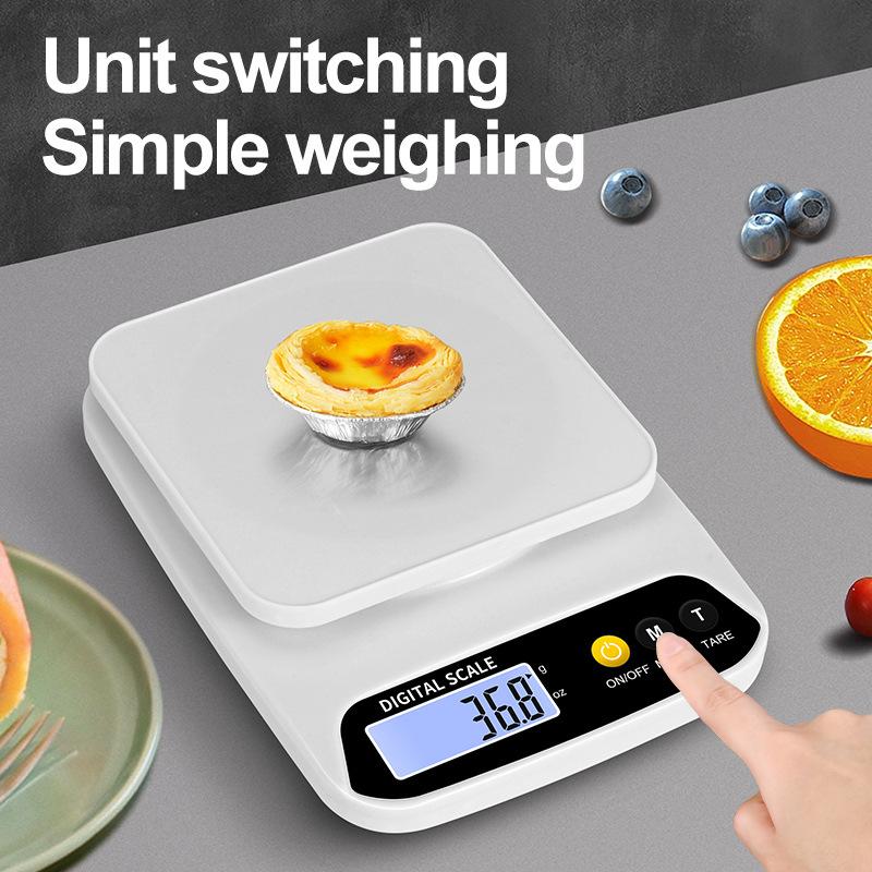 Kitchen scale electronic scale 3kg g scale 0.1g weight mini baking scale portable quasi seasoning English baking scale