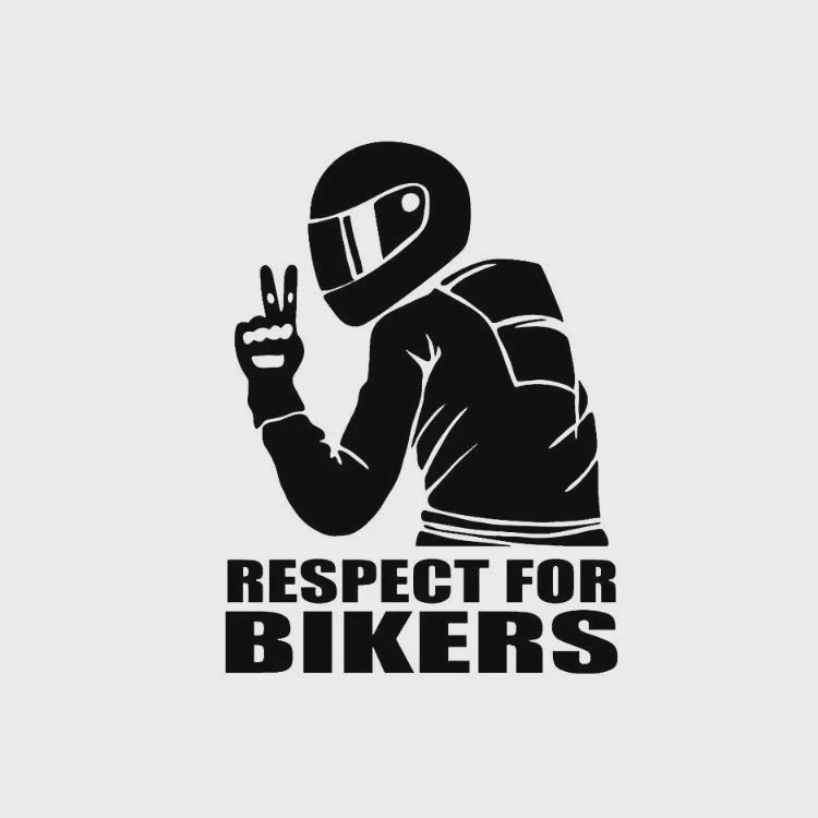 Reflective Motorcycle & Car Stickers - Creative Laser Design for Bikers