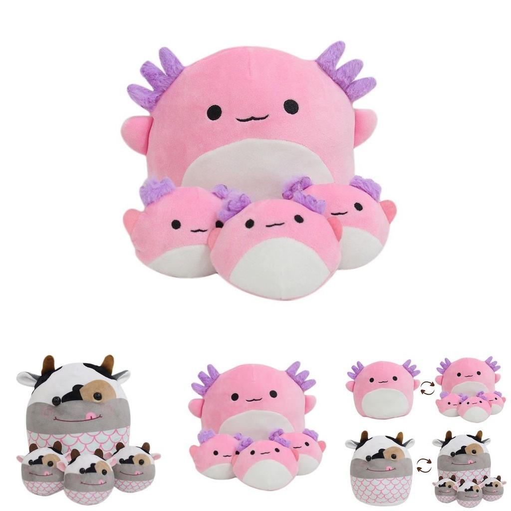 Super Soft Squishmallow Axolotl Plush Toys Stuffed Animal Doll Kids Xmas Birthday Gift