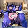 Spy X Family 3D Print Anime Printed Bed Set Duvet Cover Pillowcase Bedding Set Bed Linen Sheet Quilt Cover Full Queen King Size